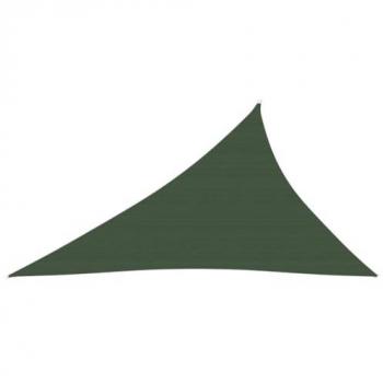 Parasol toile d'ombrage 160 g/m² Vert Foncé 3 x 4 x 5 m