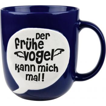 Porzellan‑Becher “Frühaufsteher” – Geschenkidee