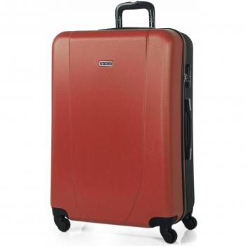 Maleta de Viaje 65cm con Candado Combinación 71170, Coral-Antracita