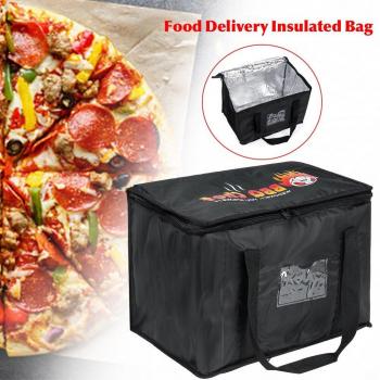 Large Insulated Grocery Bag with Ice Pack