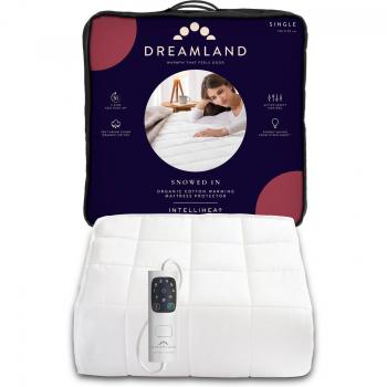 Soft Haven Cotton 1 Control Warming Mattress Protector (White)