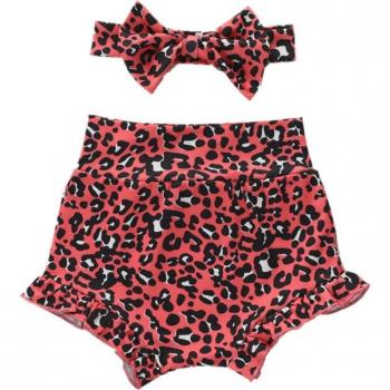 Shorts Recién Nacidos con Estampado Leona