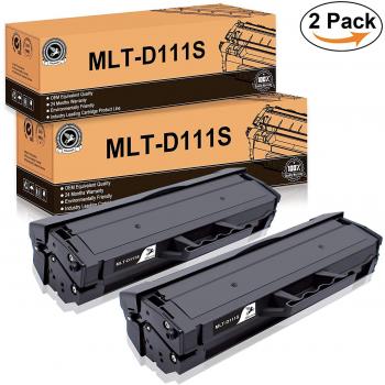 FITU WORK Toner Compatible Samsung MLT-D111S MLT-D111L Noir