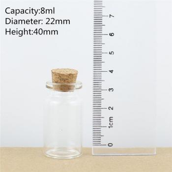 Récipients en verre pour bricolage 50 pièces