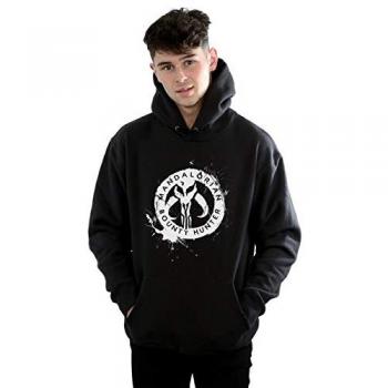 Disney The Mandalorian Bounty Hunter Black T‑Shirt for Men