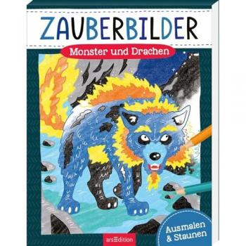 ARSEDITION 135604 Zauberbilder – Monster und Drachen