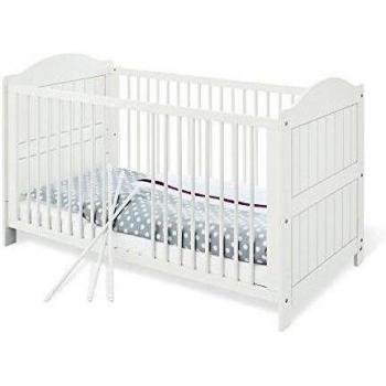 Pinolino Babybett Nina 70 × 140 cm – Vollmassiv F