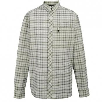 WaterWarden XL Men’s Stone White Long Sleeve Pack‑Away with Insect Repellent