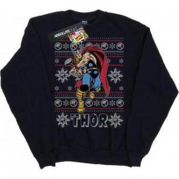 Jersey Thor Fair Isle para Hombre de Marvel XXL