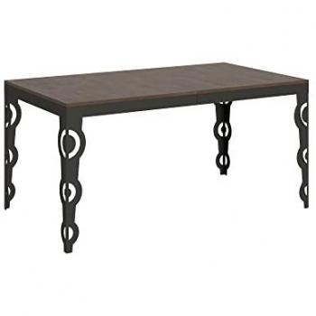 Table Évolution Karamay 90x160/264 cm Noyer