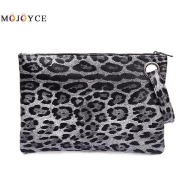 Leopard Druck PU Leder Clutch für Frauen