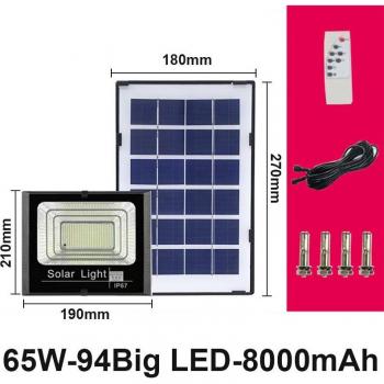 25W LED Solar Flood Light