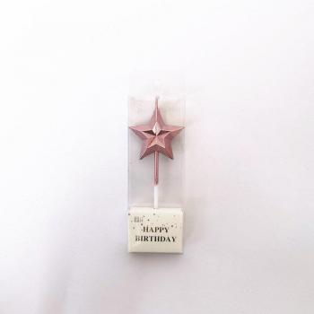 Adorno de Tarta de Cumpleaños Princesa con Estrella