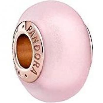 Charm Verre de Murano Rose Mat Pandora Colours