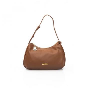 Bolso de Hombro de Mujer Baldinini Trend en Polietileno Marrón