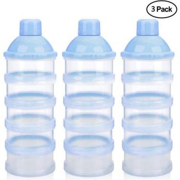 Baby Feeding Powder Dispenser Set of 3