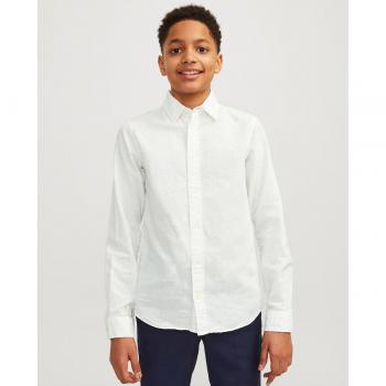Camisa de Lino Manga Larga para Niño Jack & Jones