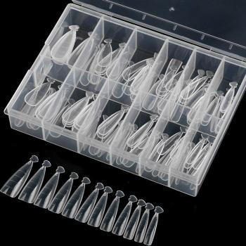 120PCS Stiletto Dual Form Nail Tips