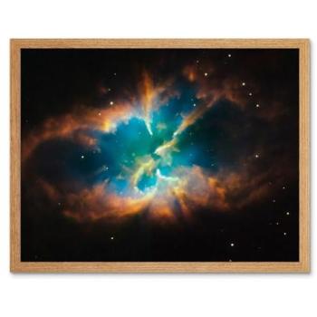 Galaxy Whisper: NGC 2818 Framed Canvas