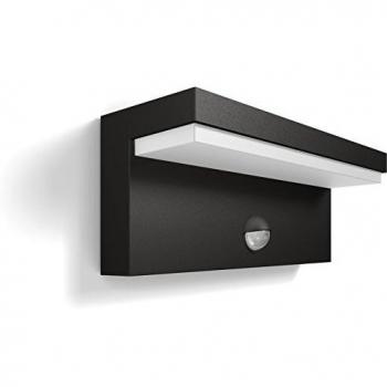 Philips myGarden Bustan Wandaussenleuchte, 4.5 W, anthrazit, 7.8 x 22 x 9.19 cm