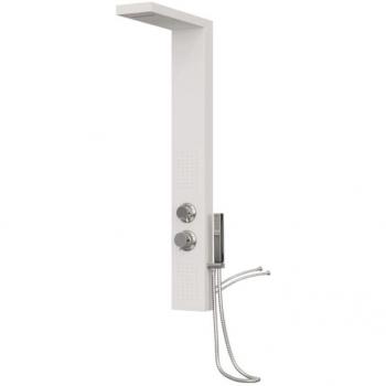 Système de douche intérieur aluminium 114 cm