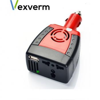 12V DC zu 220V/110V AC Auto Wandler 150W mit USB Ladebuchse