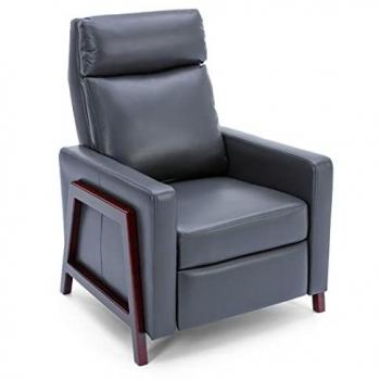 Riley Push Back Air Leather Recliner Chair