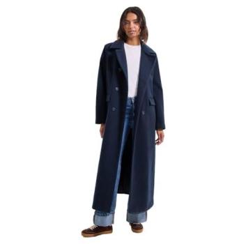 Navy Longline Women's Coat, 18 – Dorothy Perkins