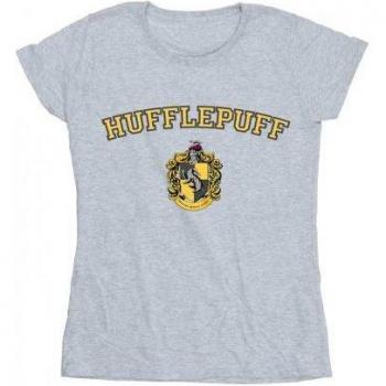 Harry Potter Hufflepuff Damen Baumwoll-T-Shirt