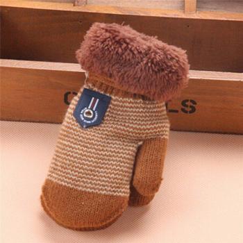 Mitaines tricotées à l’acrylique – Gants d’hiver pour bébés, garçons et filles (LA935210)