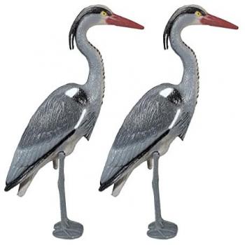 BirdShield Heron: Decorative Standing Repellant