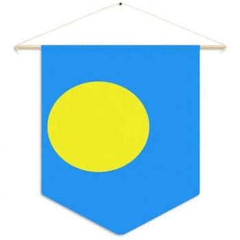 Palaos 30x45 cm Flag – Two‑Way Polyester Design, Accessory Kit Included