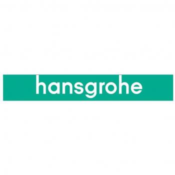 Bouton Poussoir Hansgrohe F‑UP‑THM Touche Baignoire Noir Mat