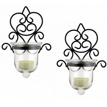 Candeliere murale geometrico