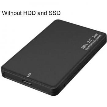 Carcasa USB 3.0 para Disco Duro Externo SATA 2,5 Negra UASP 2TB