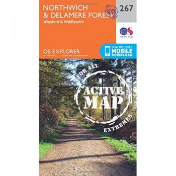 Ordnance Survey Map of Northwich & Delamere Forest