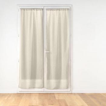 Voilages Carlin 70x200cm Passe-Tringle en Lin