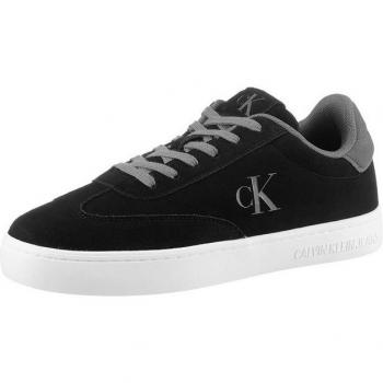 Men’s Calvin Klein Jeans Low‑Sided Sneakers – Grey Laces