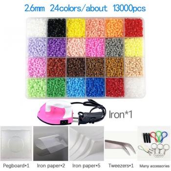 Hama Perlen Set für kreative Projekte 2,6mm/5mm mit Werkzeug