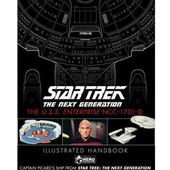 Star Trek The Next Generation The U.S.S. Enterprise NCC1701D Illustrated Handbook by Ben RobinsonMarcus Riley