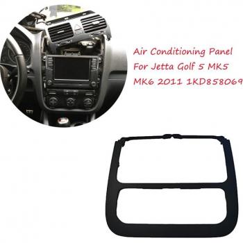 Black Trim Stickers for Jetta Golf 5 MK5 MK6 Air Conditioning Panel