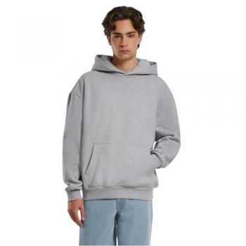Felpa Ultra Heavy Oversized con Cappuccio Heather Grey M