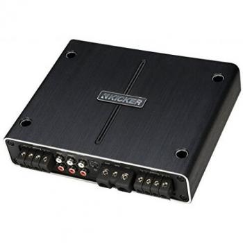 KICKER 42IQ5004 Class‑D Verstärker, 4 Kanäle, DSP integriert – Schwarz