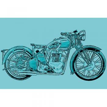 CALVENDO Speed Twin 90 x 60 cm Textil‑Canvas – Uli Landsherr Druck