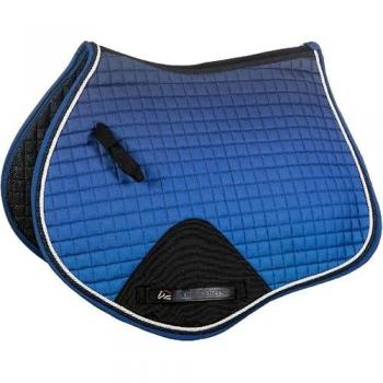 HKM Saddle Cloth Essentials Ombre Navy‑Blue Dressage