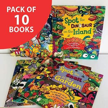 Spot The... 10 Book Set Pack Packed With Things To Spot And Facts To Discover Great For Ages 3 And Up