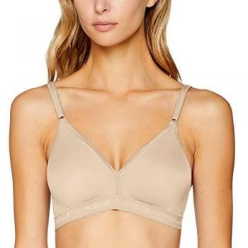 Triumph “Micro Fun” ohne Bügel – nahtlos, Cup D, beige
