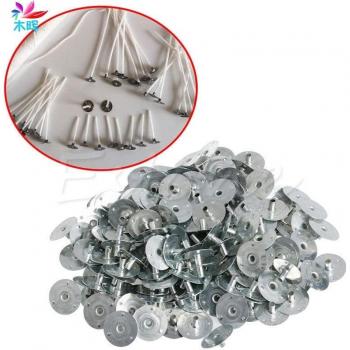Tapa de Metal para Wick 100/200 unidades en plata