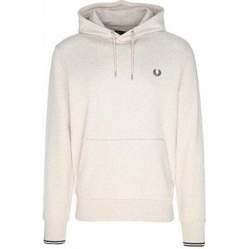 Fred Perry Creme‑Kapuzenpullover M2643