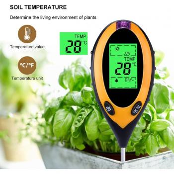 Digital Soil Moisture and pH Test Meter